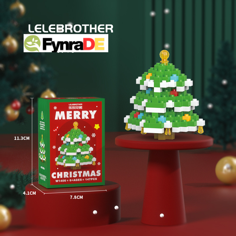 Santa Bauklötze™ – 12 kreative Weihnachtsfiguren für die Familie. Ein großer Erfolg im letzten Jahr – und dieses Jahr noch größer.