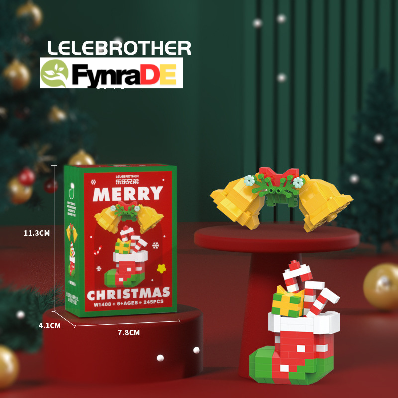 Santa Bauklötze™ – 12 kreative Weihnachtsfiguren für die Familie. Ein großer Erfolg im letzten Jahr – und dieses Jahr noch größer.