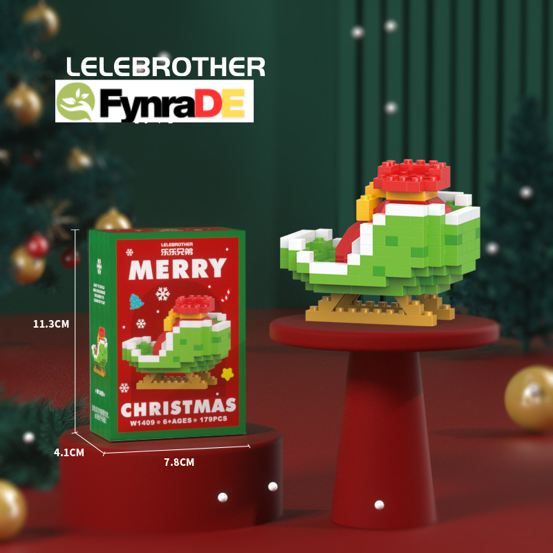 Santa Bauklötze™ – 12 kreative Weihnachtsfiguren für die Familie. Ein großer Erfolg im letzten Jahr – und dieses Jahr noch größer.