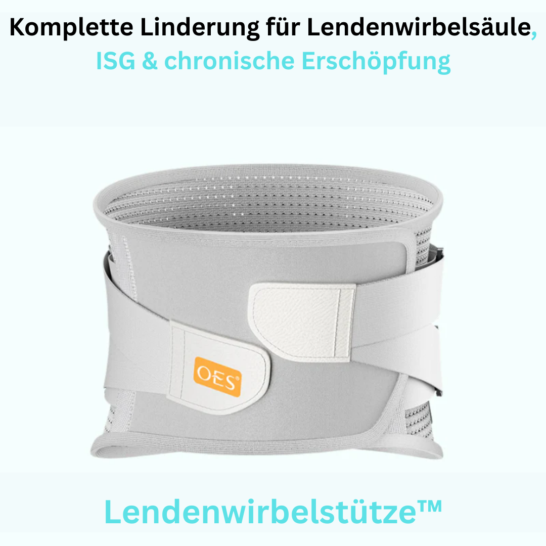 Lendenwirbelstütze™ – Für Schmerzen im unteren Rücken & Hüfte