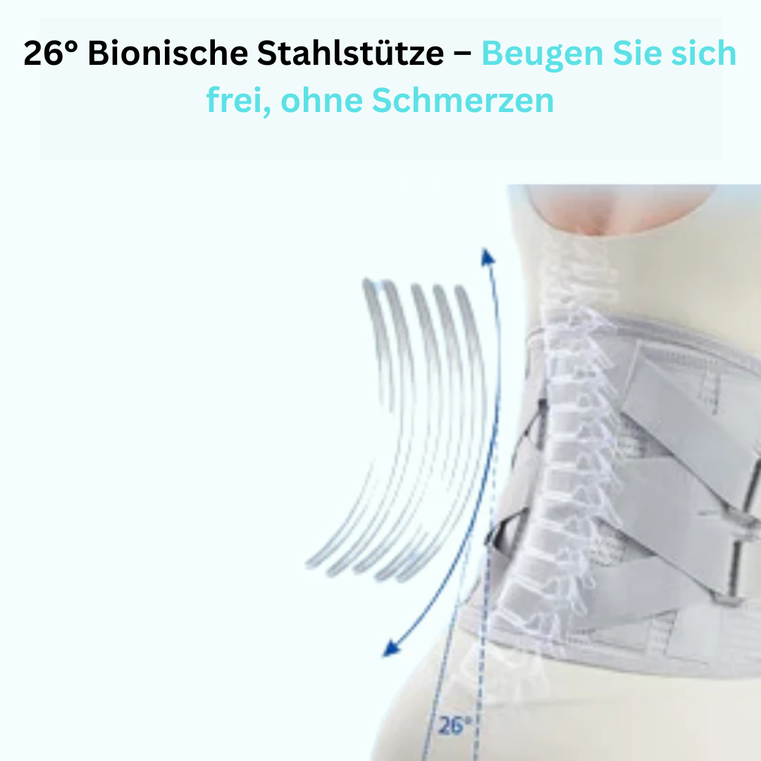 Lendenwirbelstütze™ – Für Schmerzen im unteren Rücken & Hüfte