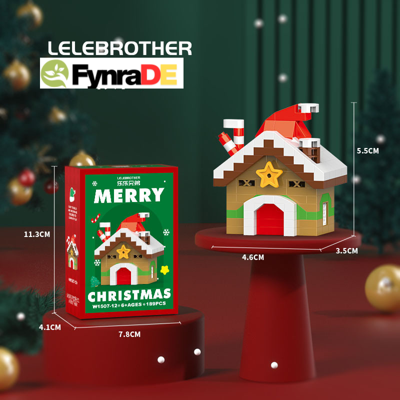 Santa Bauklötze™ – 12 kreative Weihnachtsfiguren für die Familie. Ein großer Erfolg im letzten Jahr – und dieses Jahr noch größer.