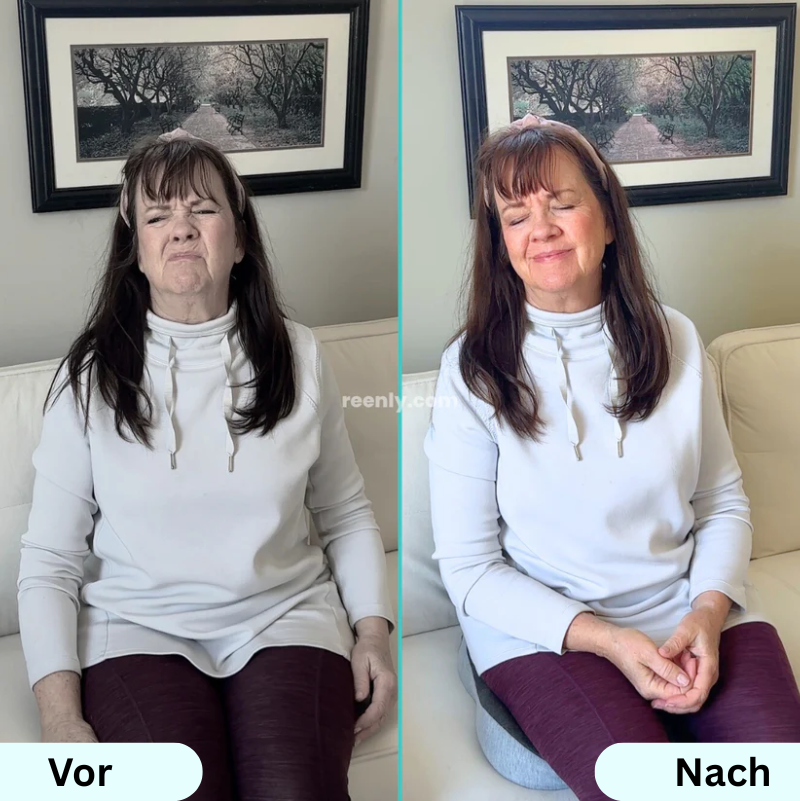 Relief™ Sitzkissen – Lindert Schmerzen im unteren Rücken, in der Hüfte und im Steißbein