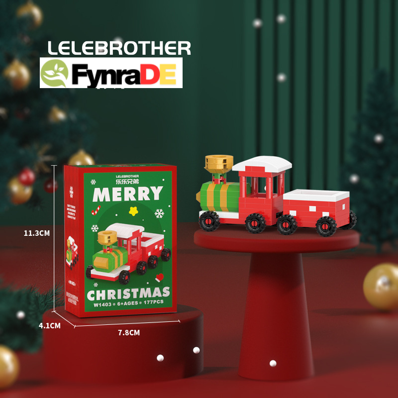 Santa Bauklötze™ – 12 kreative Weihnachtsfiguren für die Familie. Ein großer Erfolg im letzten Jahr – und dieses Jahr noch größer.