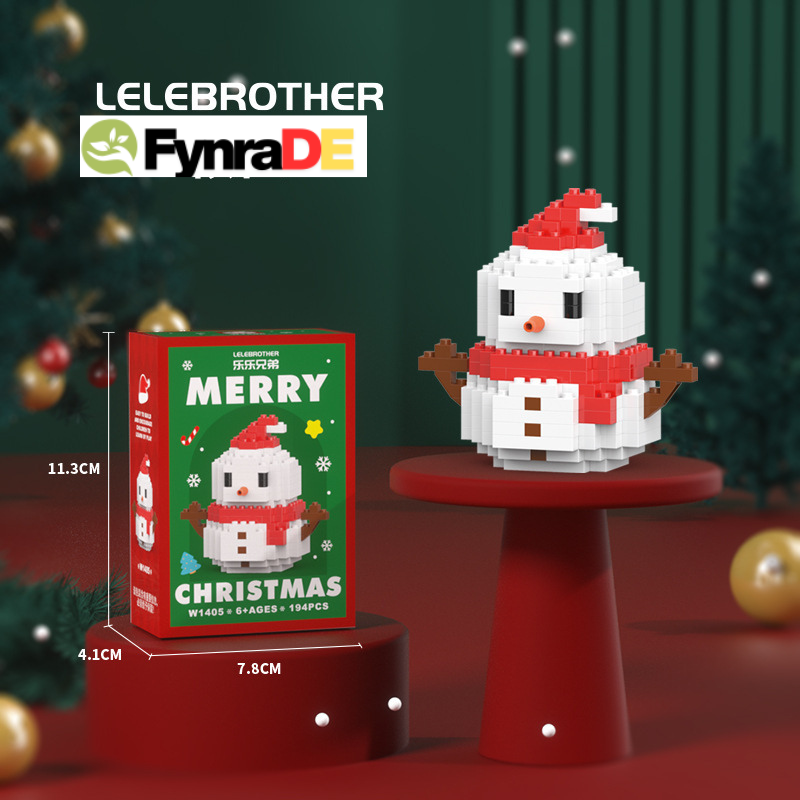 Santa Bauklötze™ – 12 kreative Weihnachtsfiguren für die Familie. Ein großer Erfolg im letzten Jahr – und dieses Jahr noch größer.