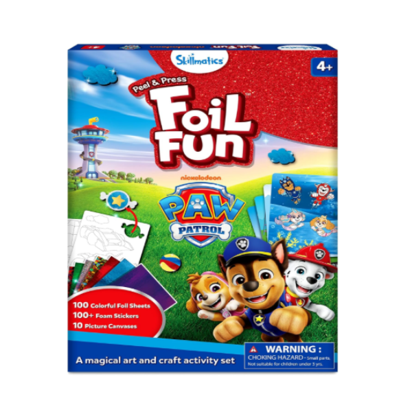 Foil Fun™ – Julpyssel utan kladd! 2-pack glittriga konst- & pysselkit för barn