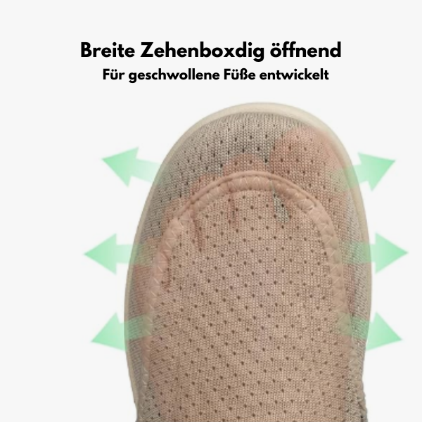 Diabetikerschuhe für geschwollene Füße – extra weit