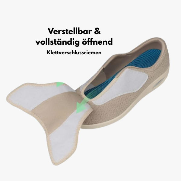 Diabetikerschuhe für geschwollene Füße – extra weit